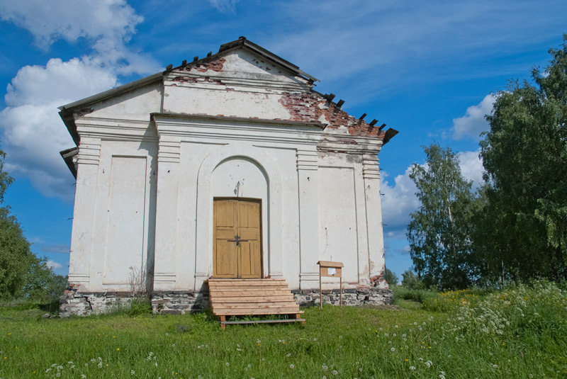 Толвуя. Церковь Георгия Победоносца. фасады