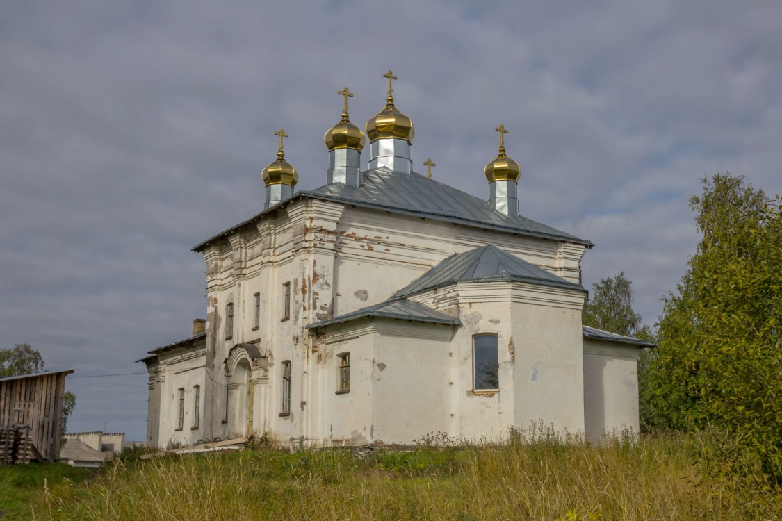 Церковь Георгия Победоносца, Толвуя (Медвежьегорский район, Республика Карелия). фасады, Вид с юго-востока
