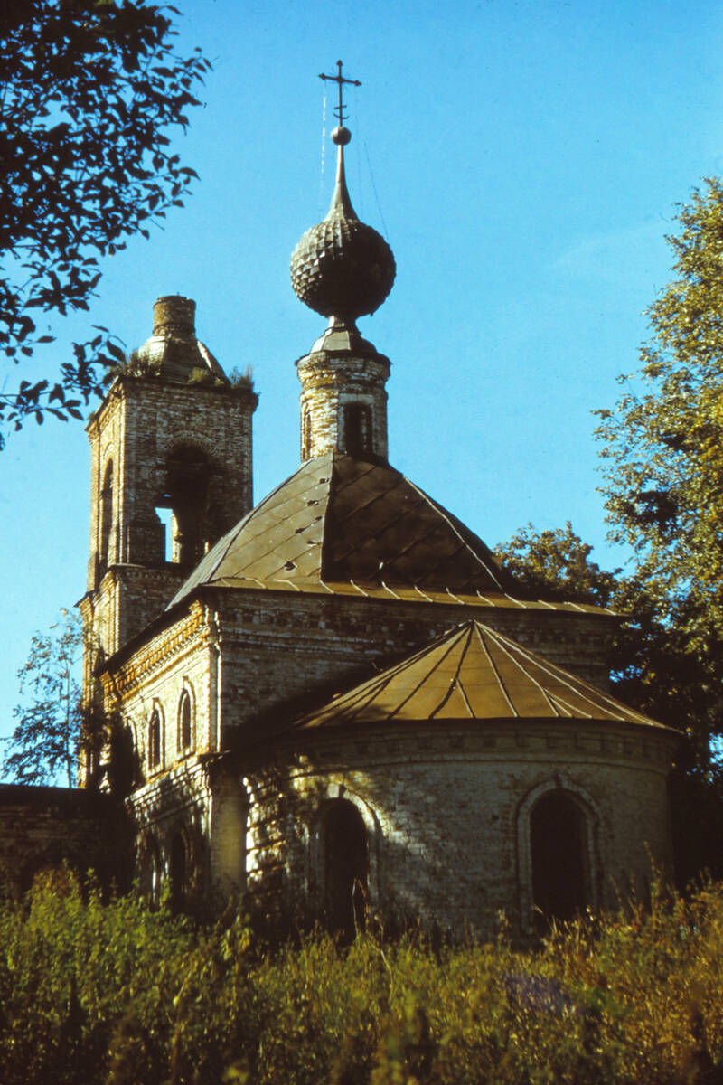 Церковь Космы и Дамиана, Щаднево (Ильинский район, Ивановская область). фасады