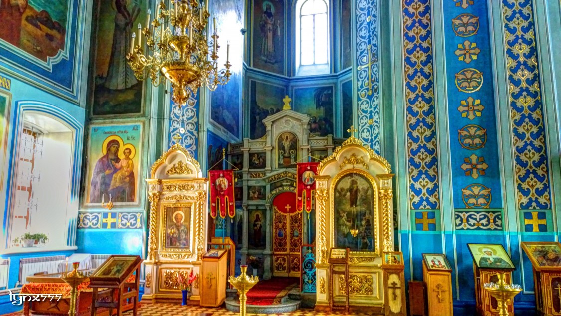 Кафедральный собор Михаила Архангела, Сердобск (Сердобский район, Пензенская область). интерьер и убранство, левый Никольский придел