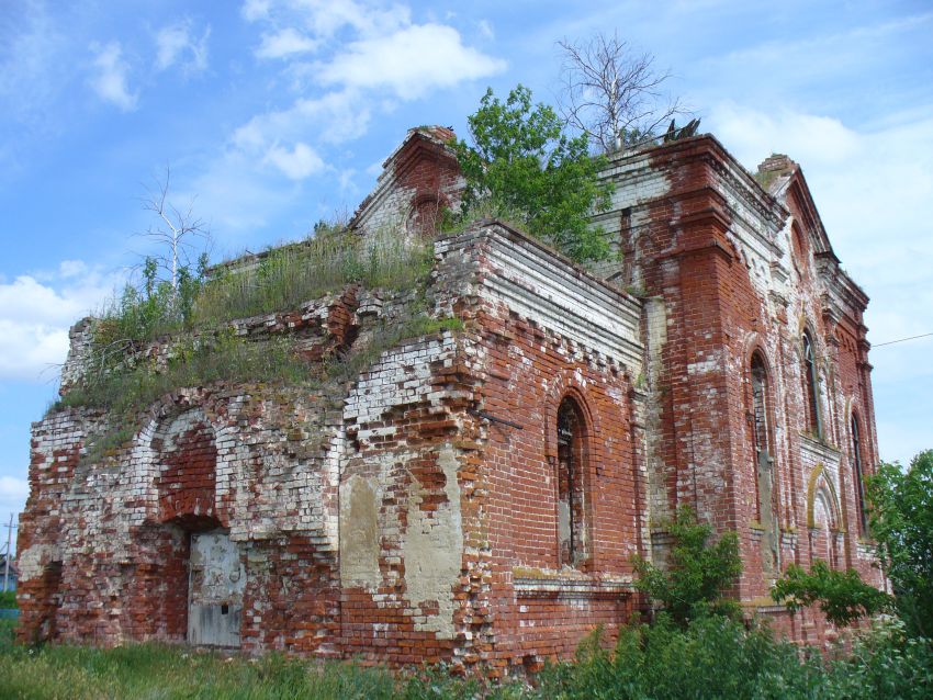 Церковь Николая Чудотворца, Корноухово (Рыбно-Слободский район, Республика Татарстан). фасады