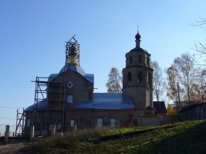 Масловка. Церковь Иоанна Богослова. фасады