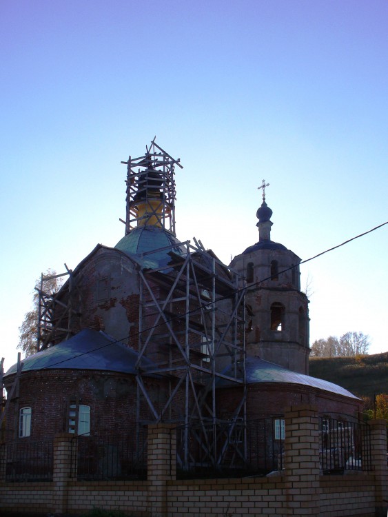 Церковь Иоанна Богослова, Масловка (Рыбно-Слободский район, Республика Татарстан). фасады