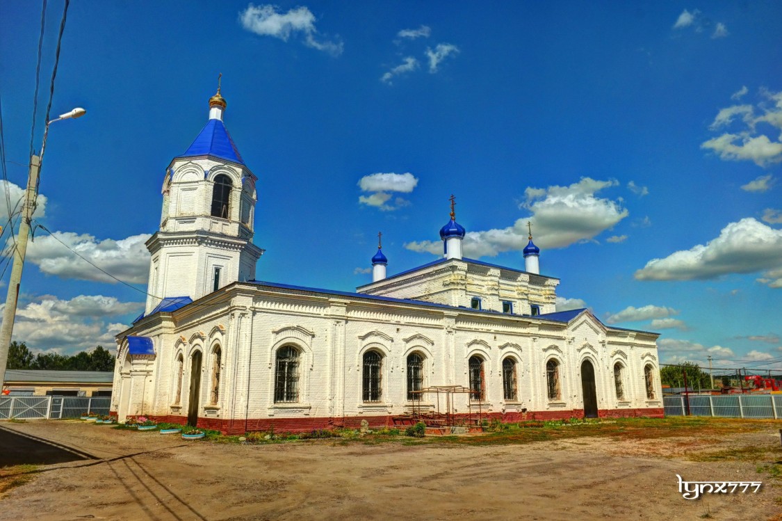 Пригородное. Церковь Казанской иконы Божией Матери. фасады