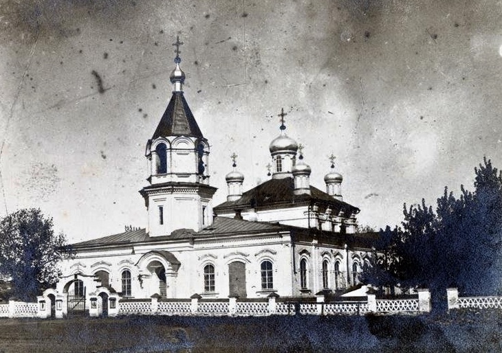 Церковь Казанской иконы Божией Матери, Пригородное (Сердобский район, Пензенская область). архивная фотография, Фото начала ХХ в. Госкаталог музейного фонда. Саратовский областной музей краеведения.