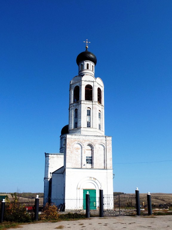 Староборискино. Церковь Троицы Живоначальной. фасады