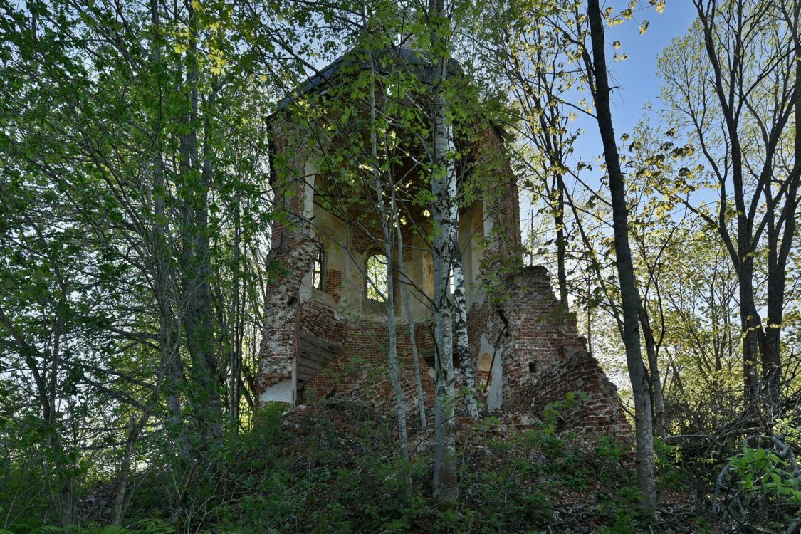 Церковь Благовещения Пресвятой Богородицы, Якшино (Торопецкий район, Тверская область). фасады, Вид с востока