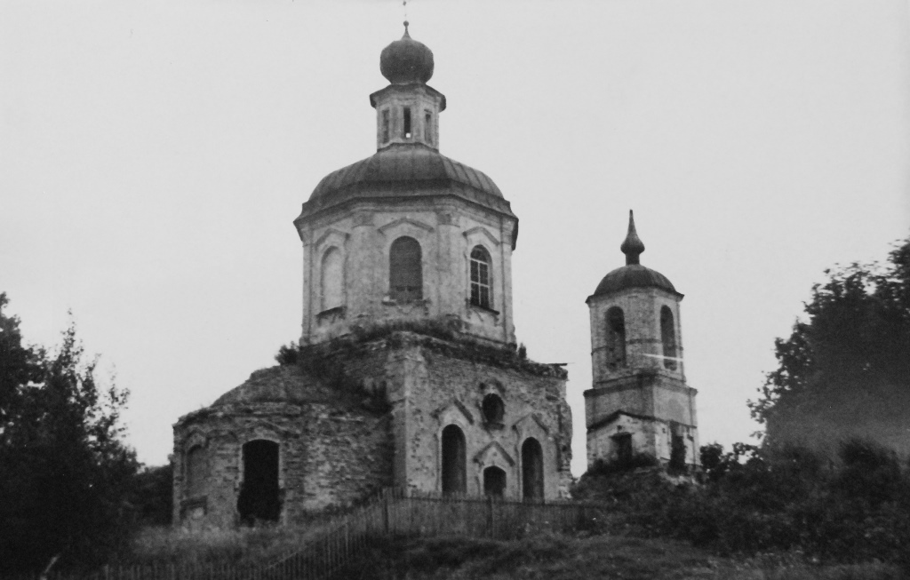 Якшино. Церковь Благовещения Пресвятой Богородицы. архивная фотография, Фото А.А. Галашевича, 1970