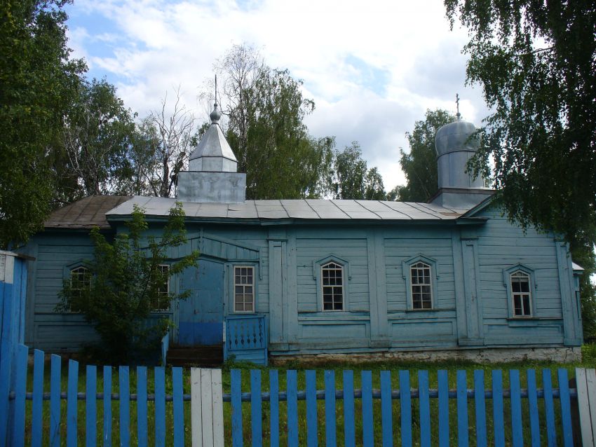 Албай. Церковь Рождества Иоанна Предтечи (старая). фасады