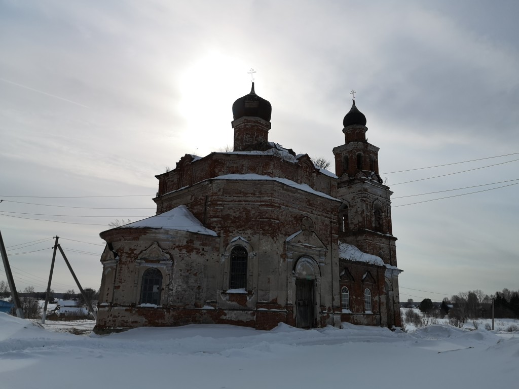 Церковь Вознесения Господня, Дигитли (Мамадышский район, Республика Татарстан). фасады