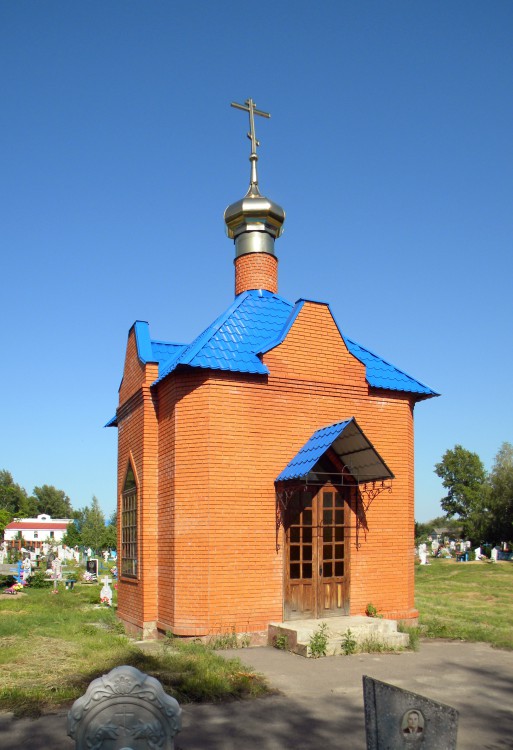 Часовня Иоасафа Белгородского, Ровеньки (Ровеньский район, Белгородская область). общий вид в ландшафте