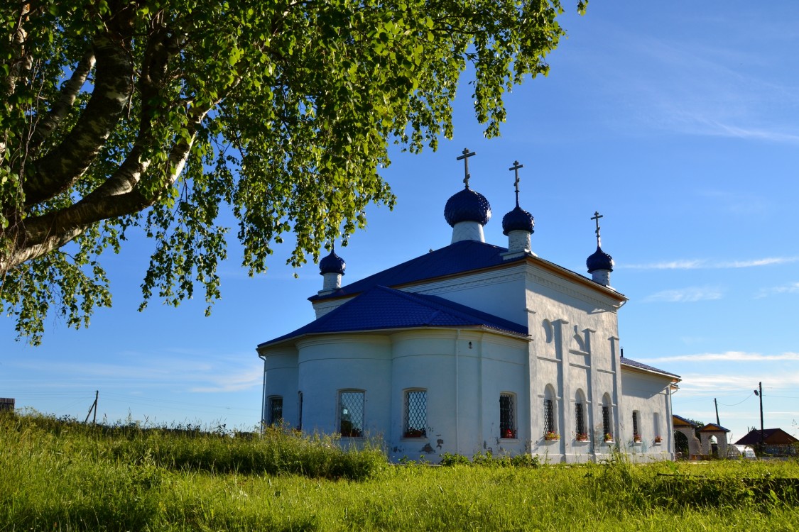 Погост (Мошинский погост). Церковь Рождества Пресвятой Богородицы. фасады