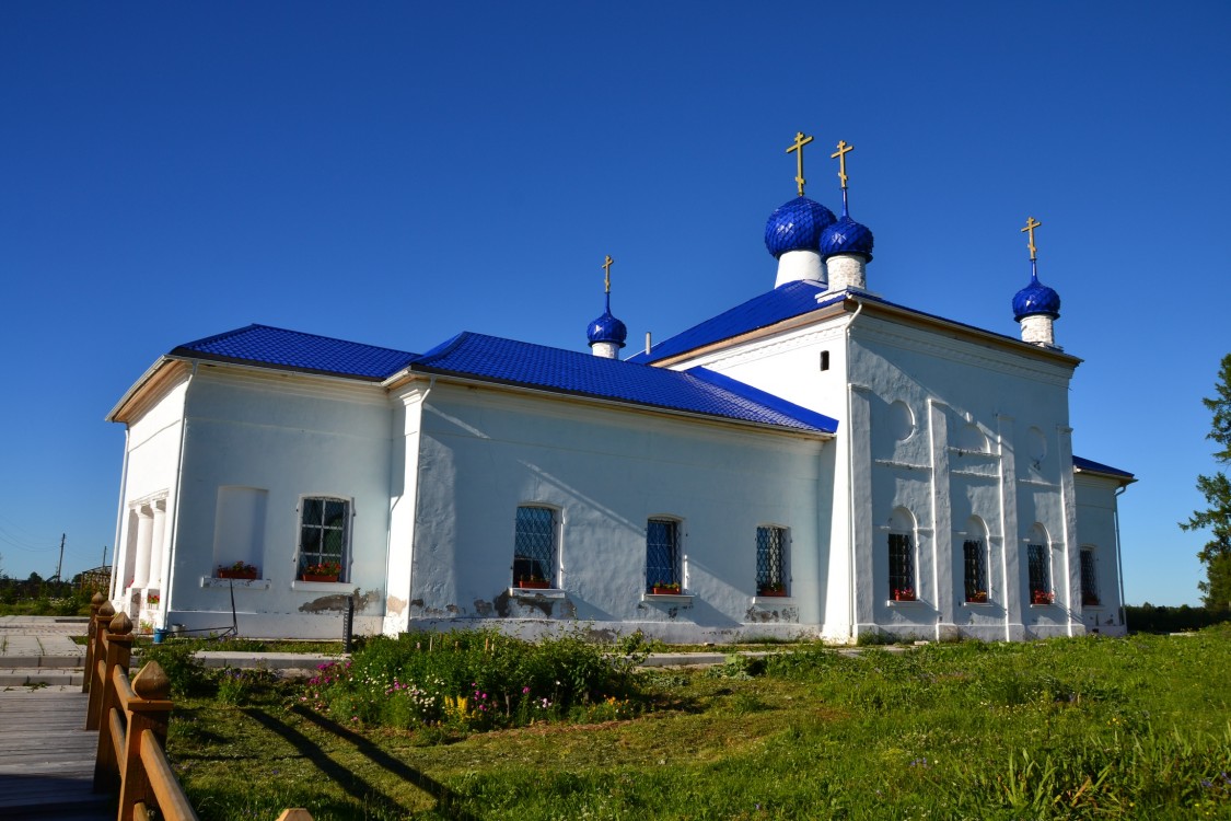 Погост (Мошинский погост). Церковь Рождества Пресвятой Богородицы. фасады