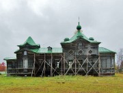 Церковь Николая Чудотворца, вид с юга<br>, Юхнево, Вельский район, Архангельская область