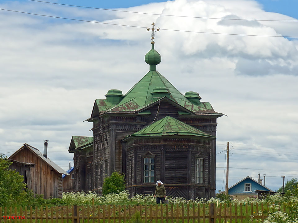 Юхнево. Церковь Николая Чудотворца. фасады