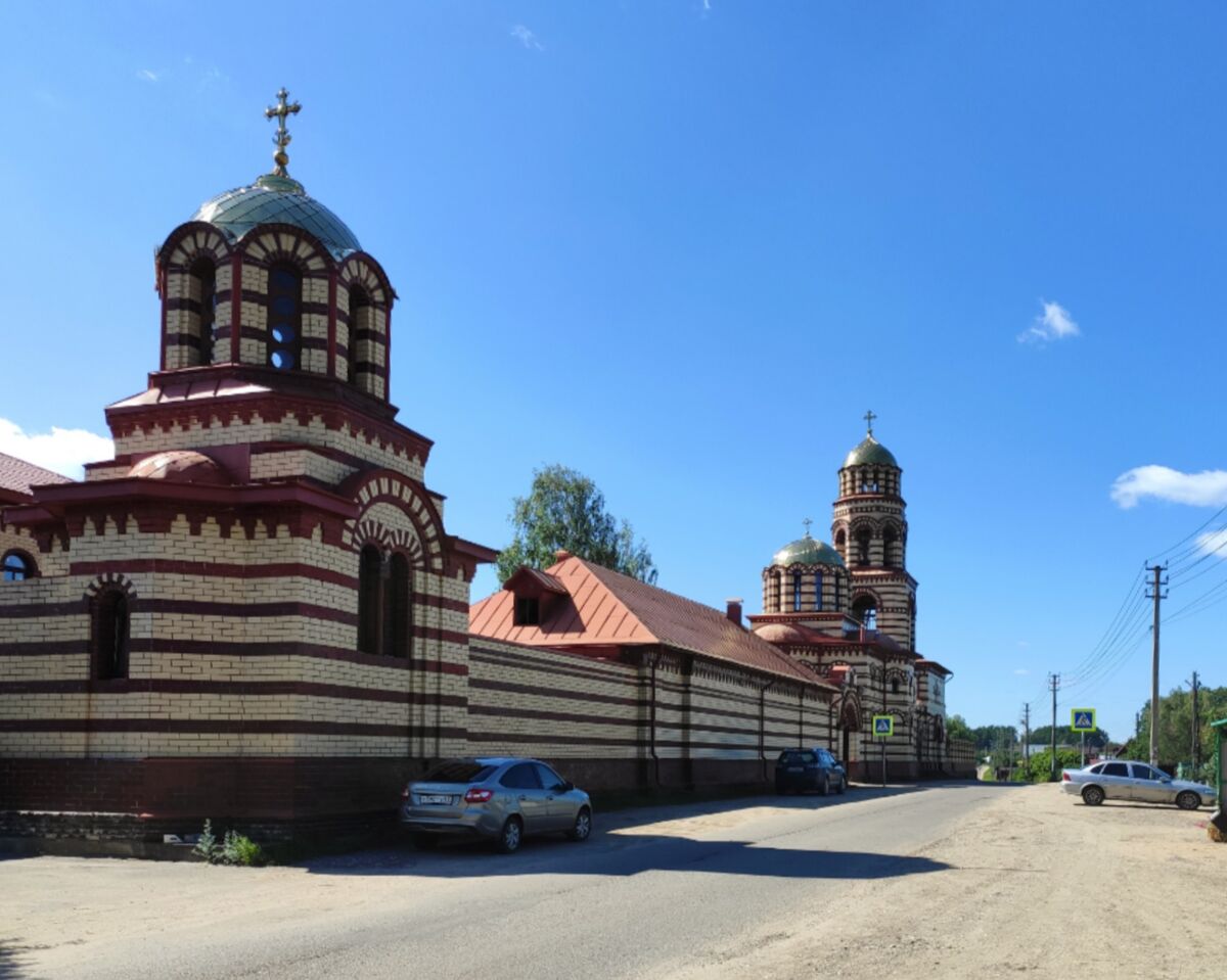 Николаевский Малицкий мужской монастырь. Церковь Покрова Пресвятой Богородицы, Николо-Малица (Калининский район, Тверская область). архитектурные детали