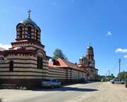 Николаевский Малицкий мужской монастырь. Церковь Покрова Пресвятой Богородицы, , Николо-Малица, Калининский район, Тверская область