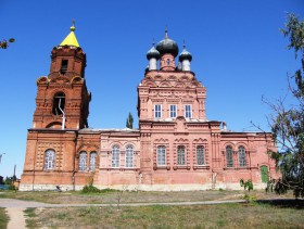 Маньково-Калитвенское. Церковь Троицы Живоначальной