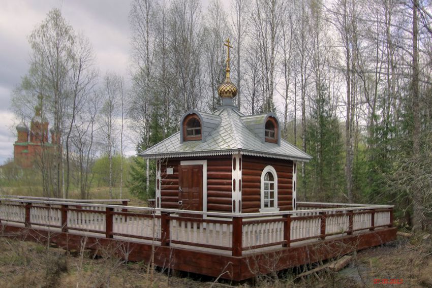 Волговерховье. Ольгинский монастырь. Неизвестная часовня над истоком Волги. фасады