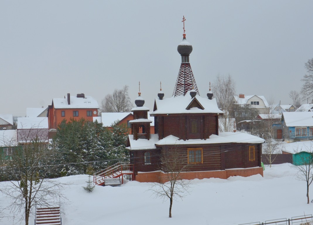 Церковь Варвары великомученицы (новая), Ржев (Ржевский район и г. Ржев, Тверская область). общий вид в ландшафте