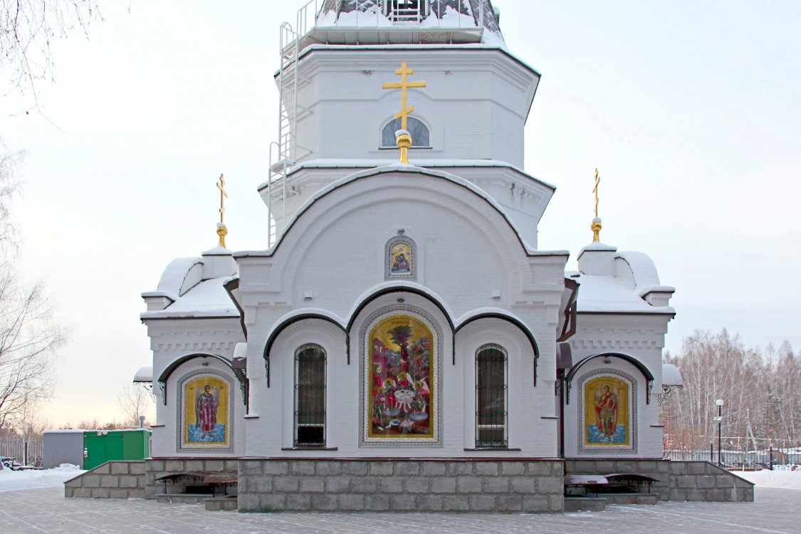 Верхняя Пышма. Церковь Александра Невского. фасады, Восточный фасад