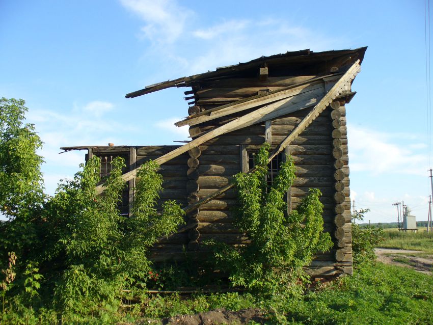 Церковь Рождества Христова, Русское Бурнашево (Верхнеуслонский район, Республика Татарстан). архитектурные детали, Вид с севера
