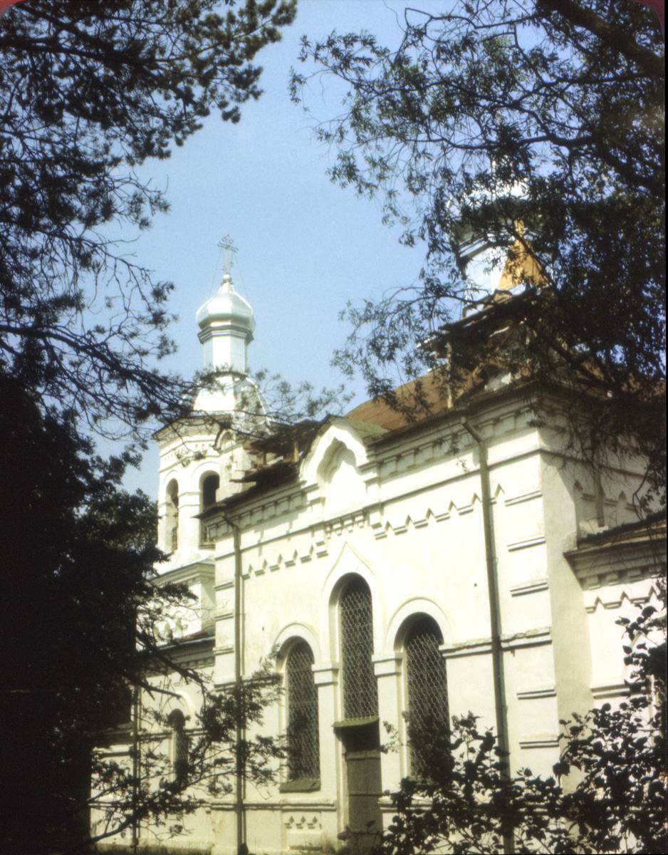 архивная фотография. Церковь Сошествия Святого Духа, Толбица (Псковский район, Псковская область)