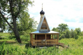 Чубуково. Часовня-купель на святом источнике святителя Николая