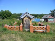 Часовня Сергия Радонежского, Вид с запада<br>, Воробьёвка, Верхнеуслонский район, Республика Татарстан