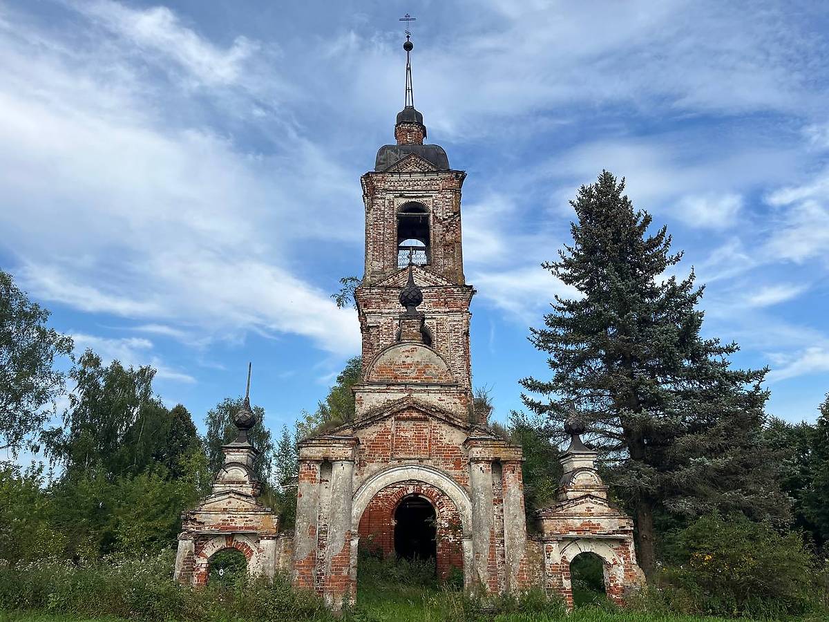 фасады. Церковь иконы Божией Матери "Знамение", Ивановское (Нерехтский район, Костромская область)