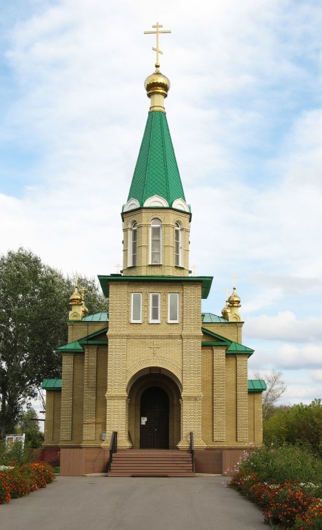 Церковь Михаила Архангела, Архангельское (Аннинский район, Воронежская область). фасады, Западный фасад храма с главными вратами 