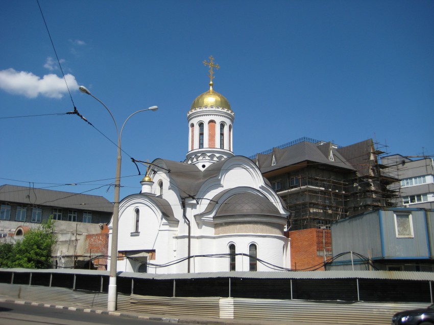 Церковь Сретения Господня при Патриаршем центре духовного развития детей и молодежи, Даниловский (Южный административный округ (ЮАО), г. Москва). фасады