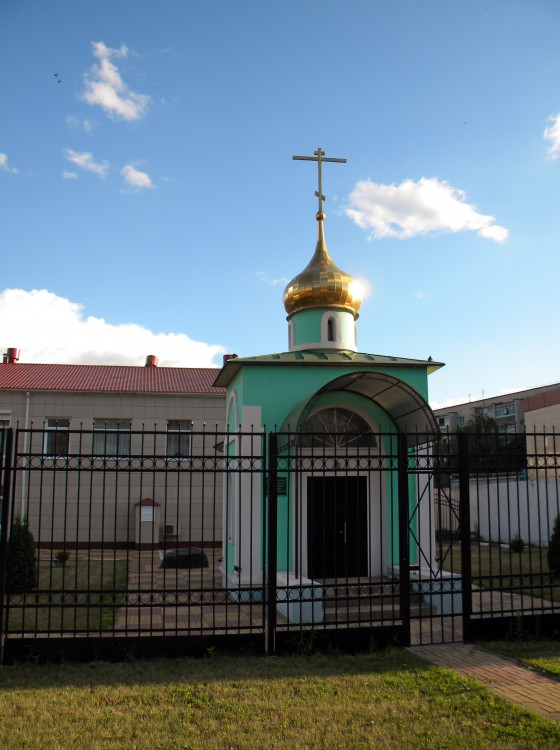 Белгород. Церковь Ксении Петербургской. общий вид в ландшафте