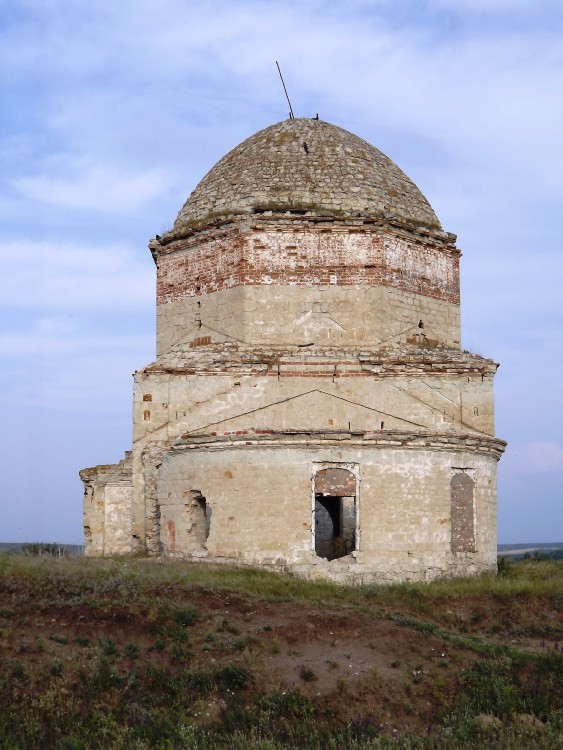 Лысые Горы (Старая Бахметьевка). Церковь Иоанна Предтечи. фасады