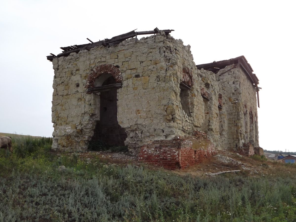 Церковь Казанской иконы Божией Матери, Юнгеровка (Лысогорский район, Саратовская область). фасады