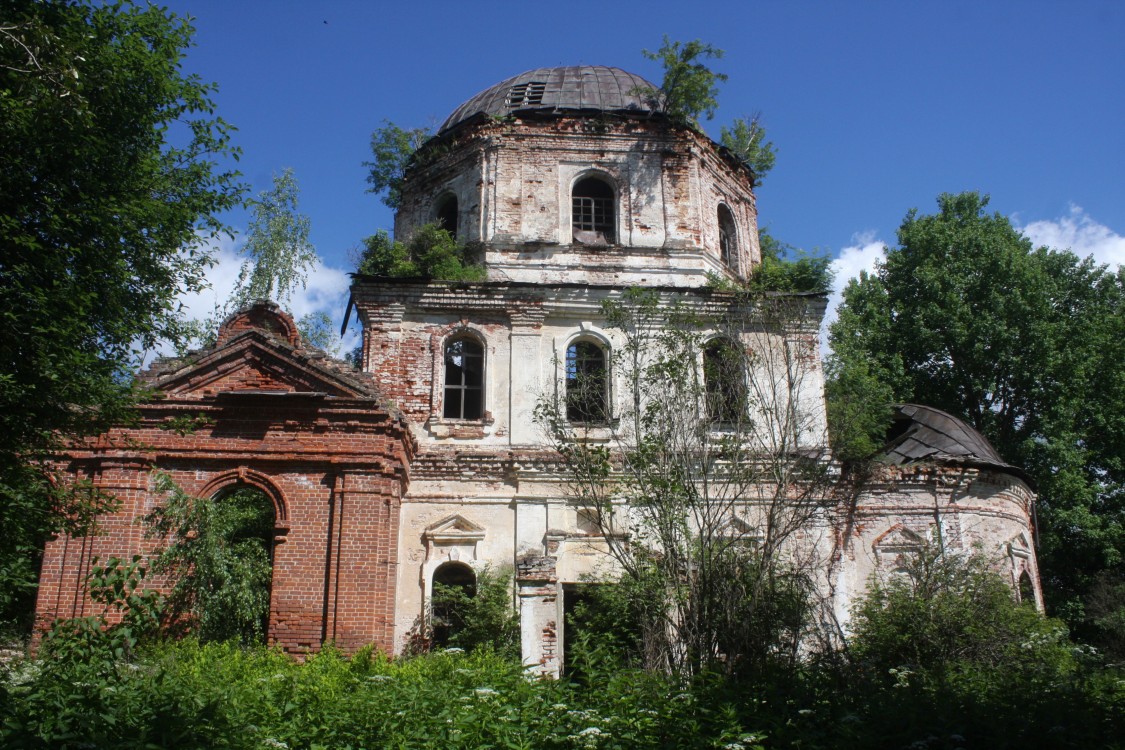 Троица (Погост Троица). Церковь Троицы Живоначальной. фасады