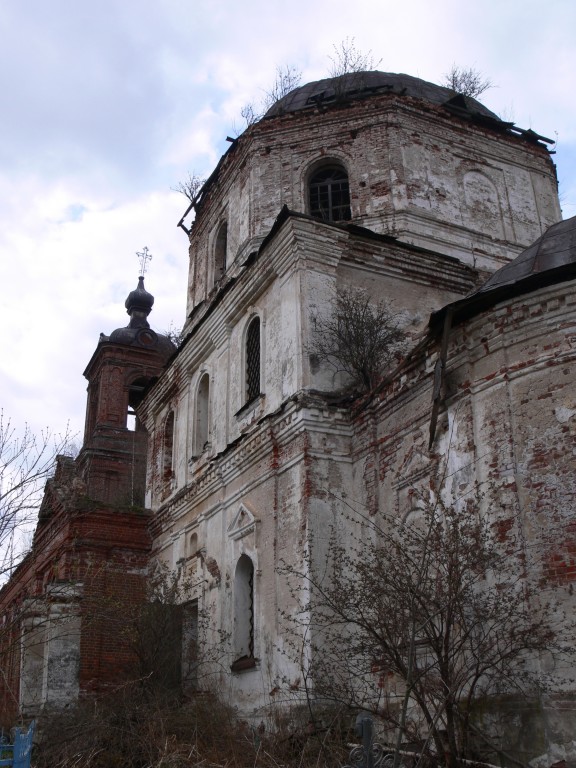 Церковь Троицы Живоначальной, Троица (Погост Троица) (Молоковский район, Тверская область). фасады