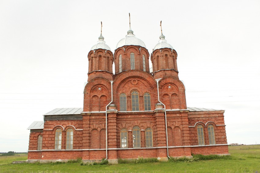Шотова. Церковь Покрова Пресвятой Богородицы. фасады, Вид с юга