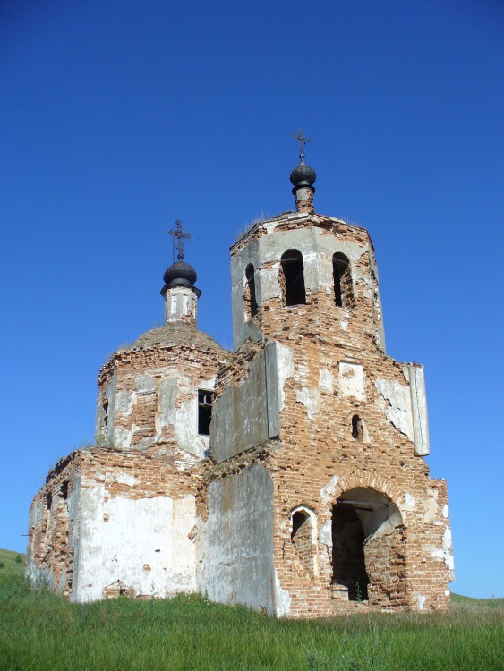 Ивановское. Церковь Иоанна Златоуста. фасады, Вид с северо-западной стороны