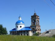 Церковь Спаса Преображения, Общий вид с северо-запада<br>, Уланово, Верхнеуслонский район, Республика Татарстан