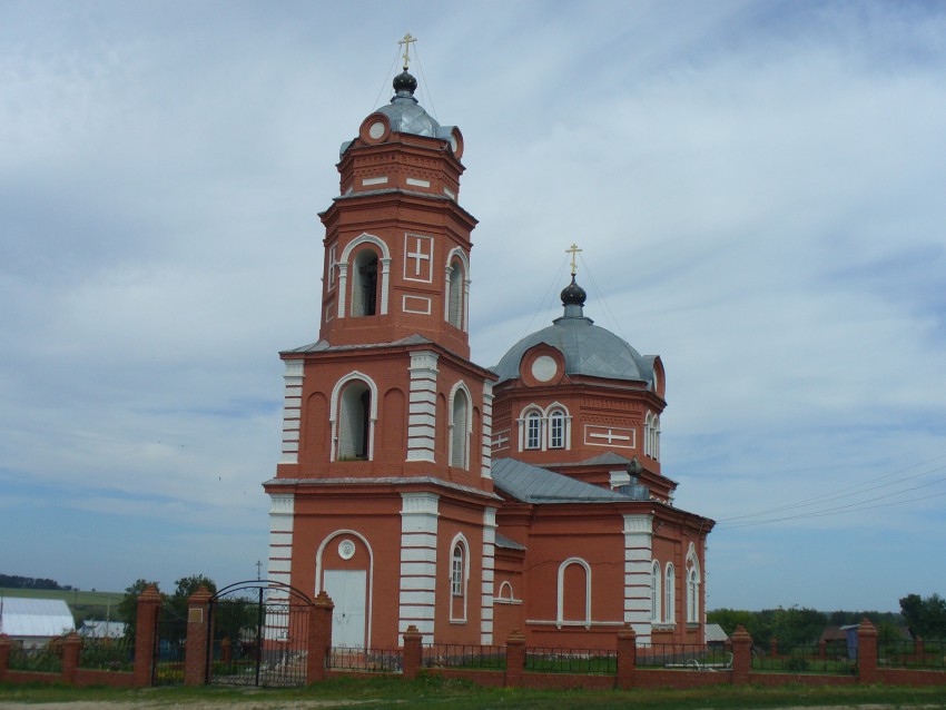 Коргуза. Церковь Николая Чудотворца. фасады, Вид с юго-запада