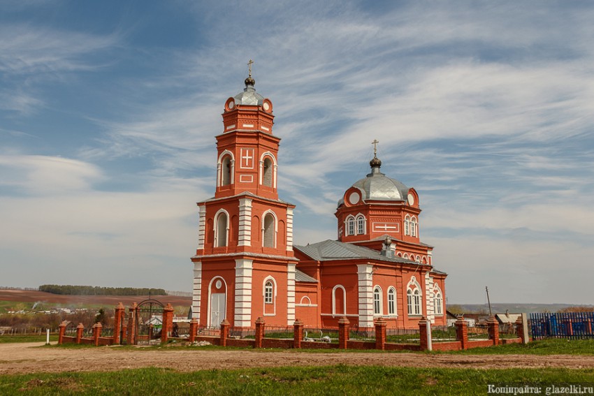 Коргуза. Церковь Николая Чудотворца. фасады