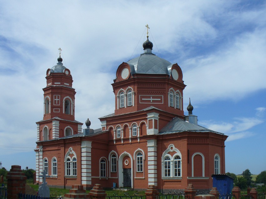 Коргуза. Церковь Николая Чудотворца. фасады, Вид с юго-востока