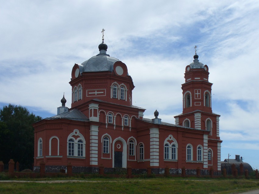 Коргуза. Церковь Николая Чудотворца. фасады, Вид с северо-востока
