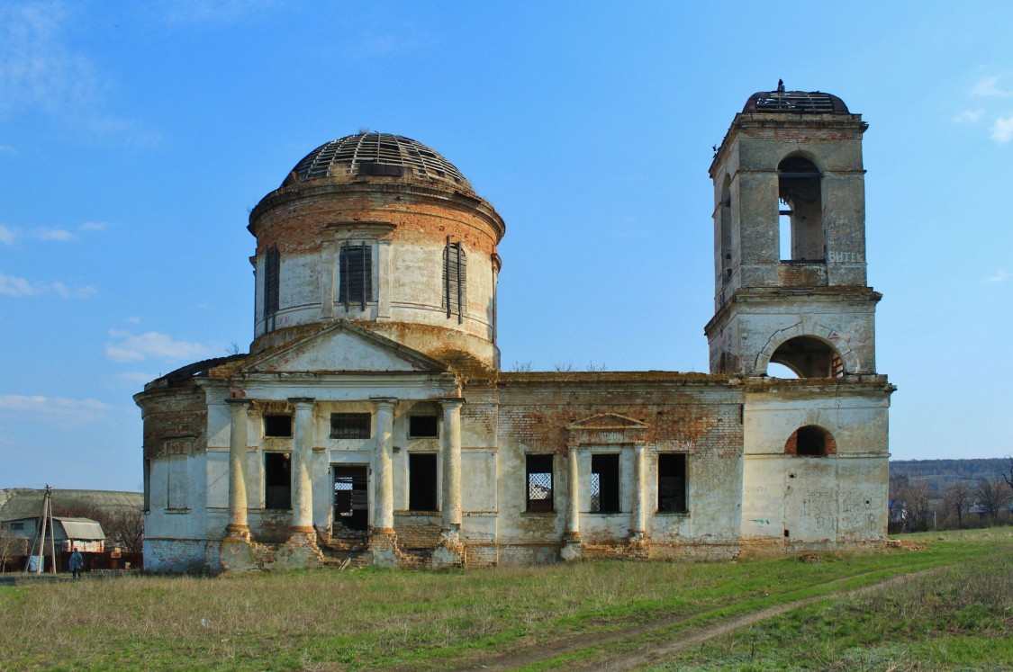 Ахмат. Церковь Воскресения Христова. фасады, Северный фасад