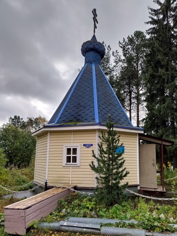 Часовня Георгия Победоносца, Катунино (Приморский район, Архангельская область). фасады