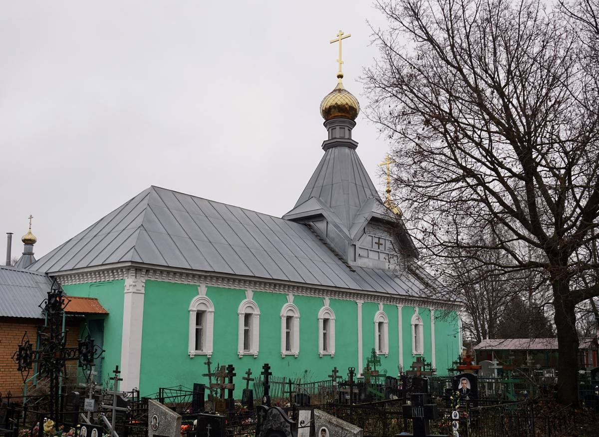 фасады. Церковь Серафима Саровского, Бывалино (Павлово-Посадский городской округ и г. Электрогорск, Московская область)