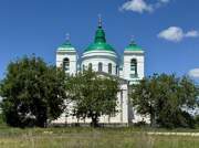 Церковь Троицы Живоначальной, Вид с юго-востока<br>, Золотое, Красноармейский район, Саратовская область