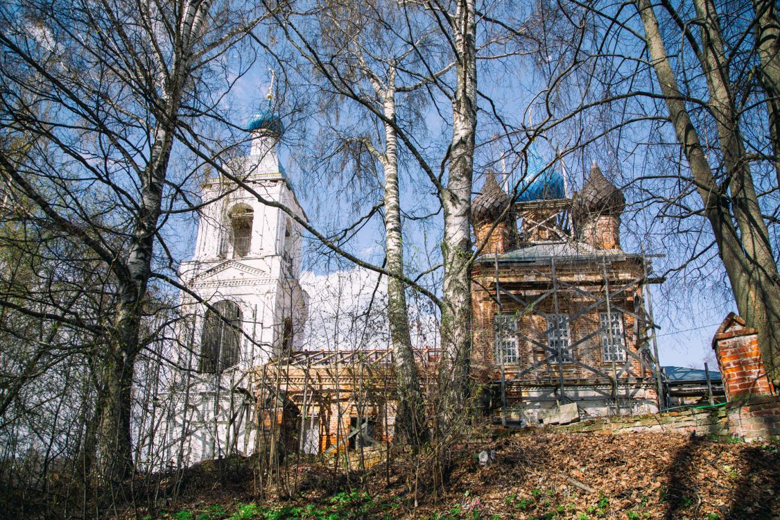 Исаковское. Церковь Рождества Пресвятой Богородицы. фасады