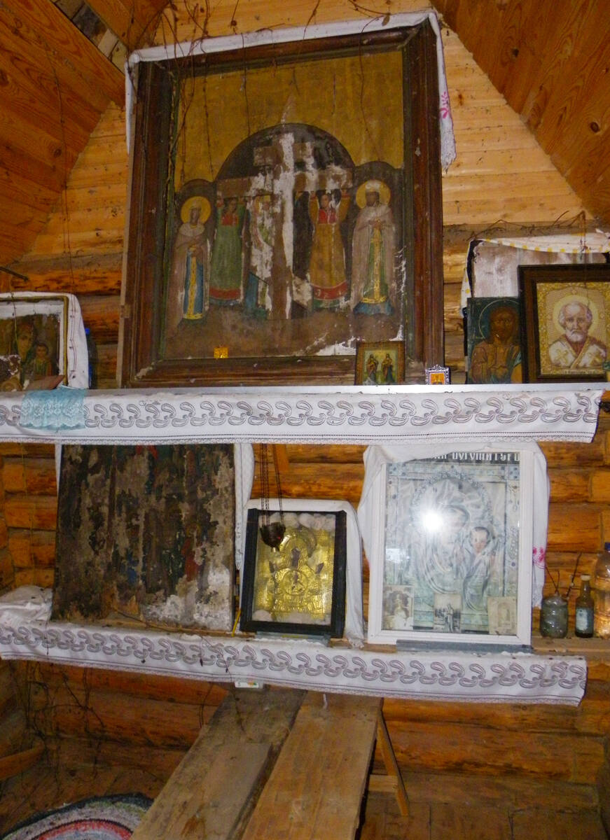 Часовня Николая Чудотворца, Витебско (Солецкий район, Новгородская область). интерьер и убранство